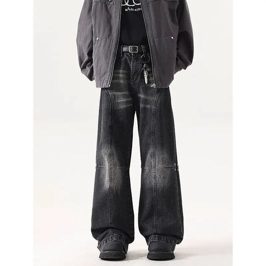 AXEL - CARGO WIDE LEG JEANS