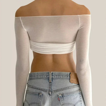 VEXI - RUCHED CROP TOP