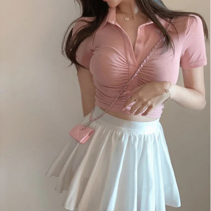 ROSE ESSENTIAL - CROP TOP