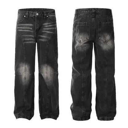 AXEL - CARGO WIDE LEG JEANS