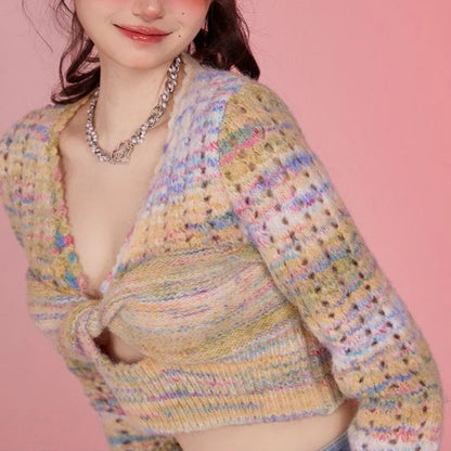 CANDY - KNIT TWIST TOP