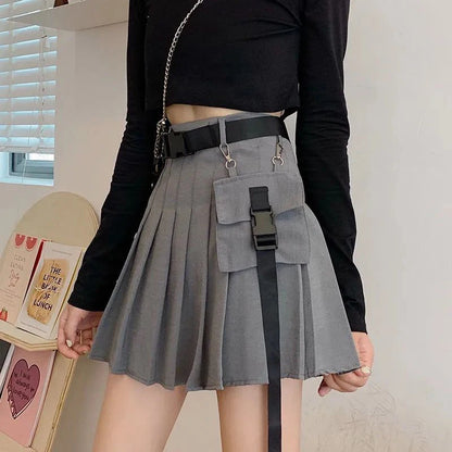 TACTICAL - PLEATED SKIRT