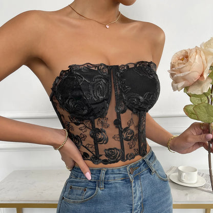 CELEST - LACE BUSTIER