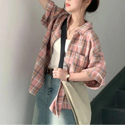 BOYFRIEND - PLAID SHIRT