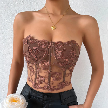 CELEST - LACE BUSTIER