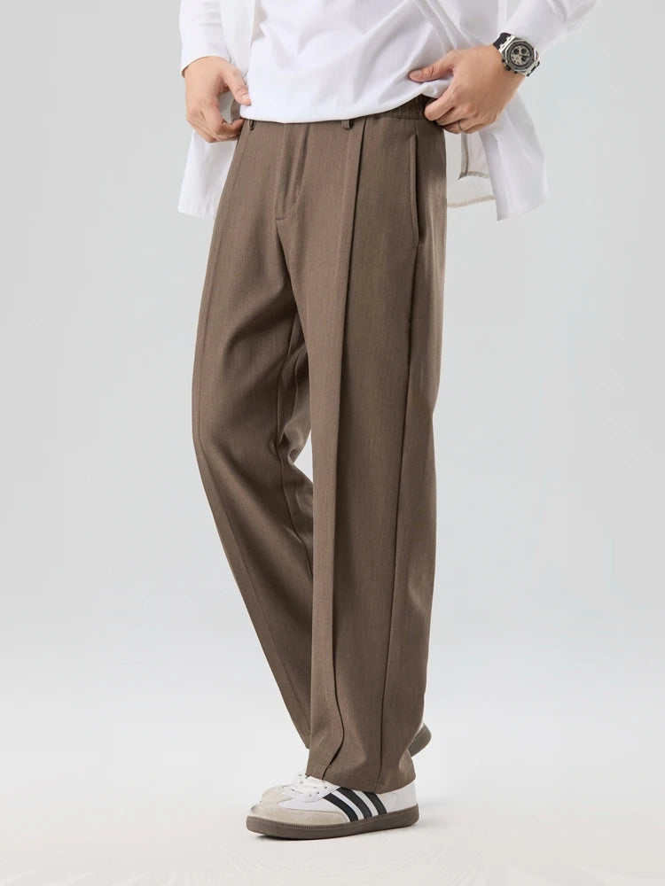 Stratels - Loose Fit Straight Pants