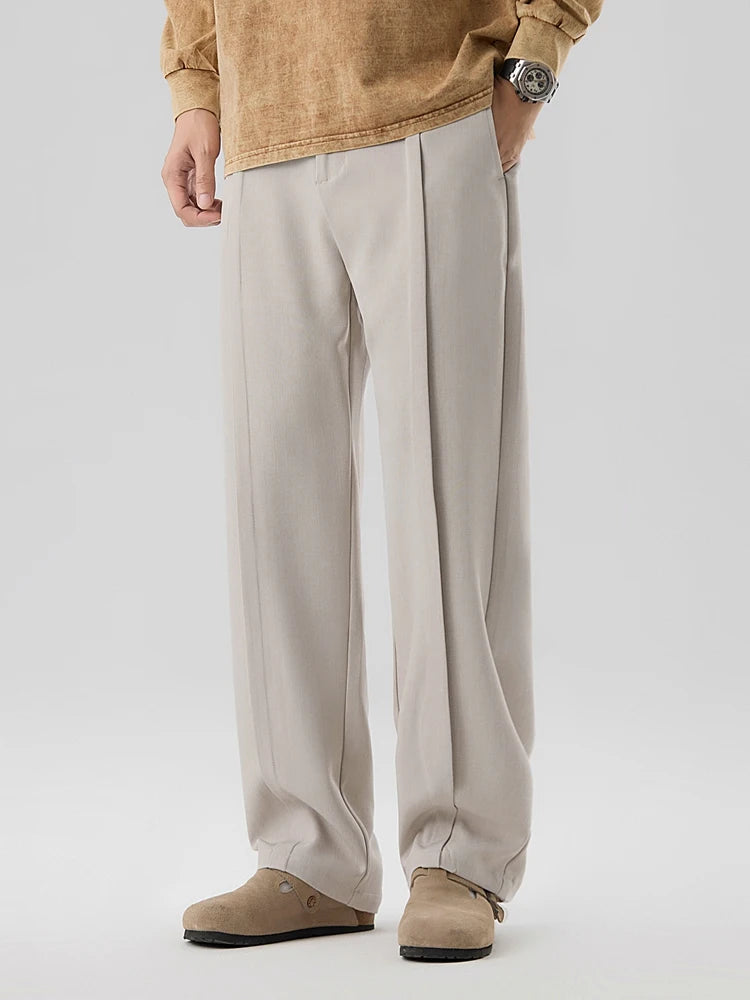 Stratels - Loose Fit Straight Pants