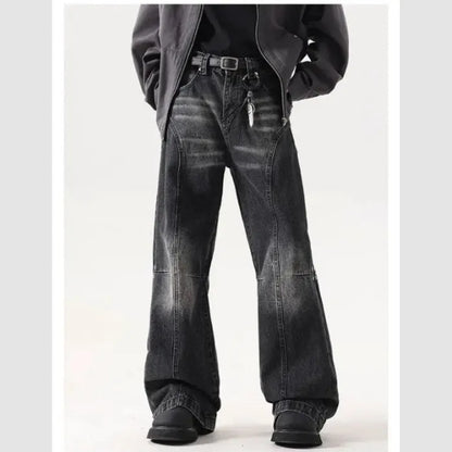 AXEL - CARGO WIDE LEG JEANS